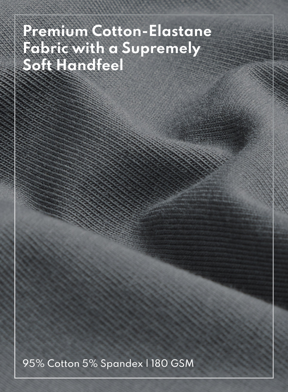 Men's Dark Grey Soft Form Classic T-shirt