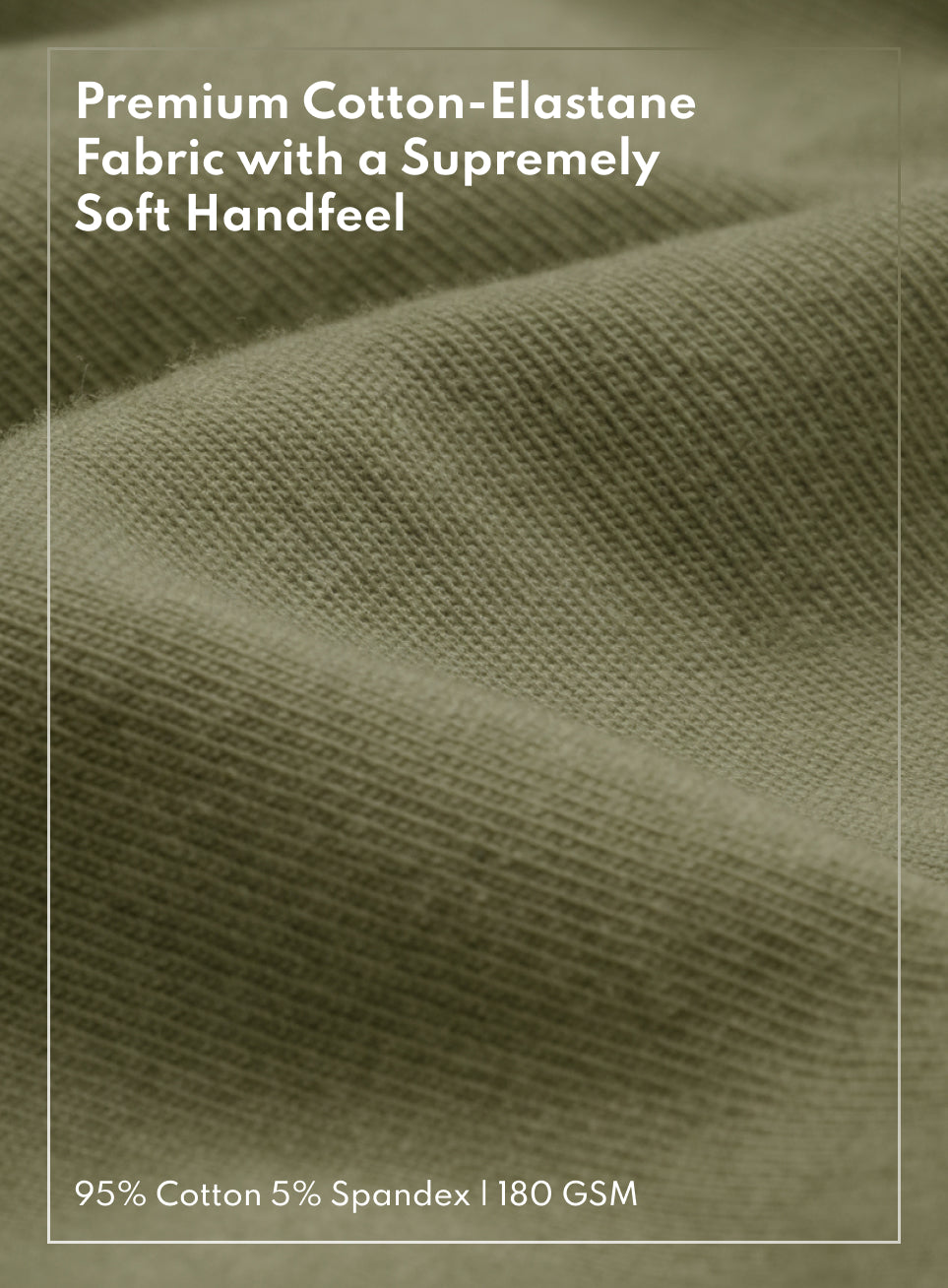 Men's Olive Soft Form Classic T-shirt