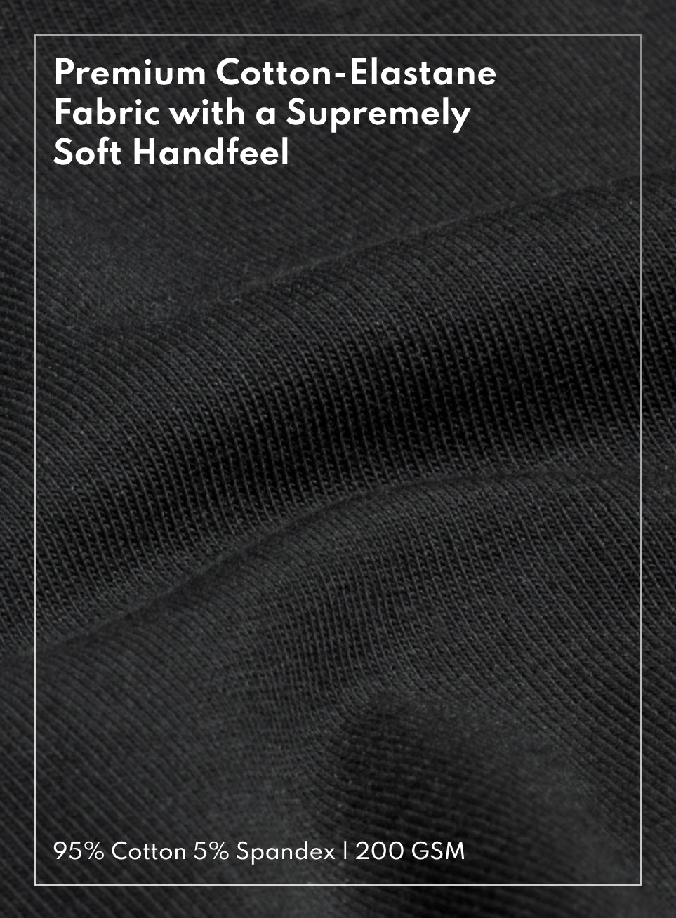 Men's Black Soft Form Oversized T-shirt