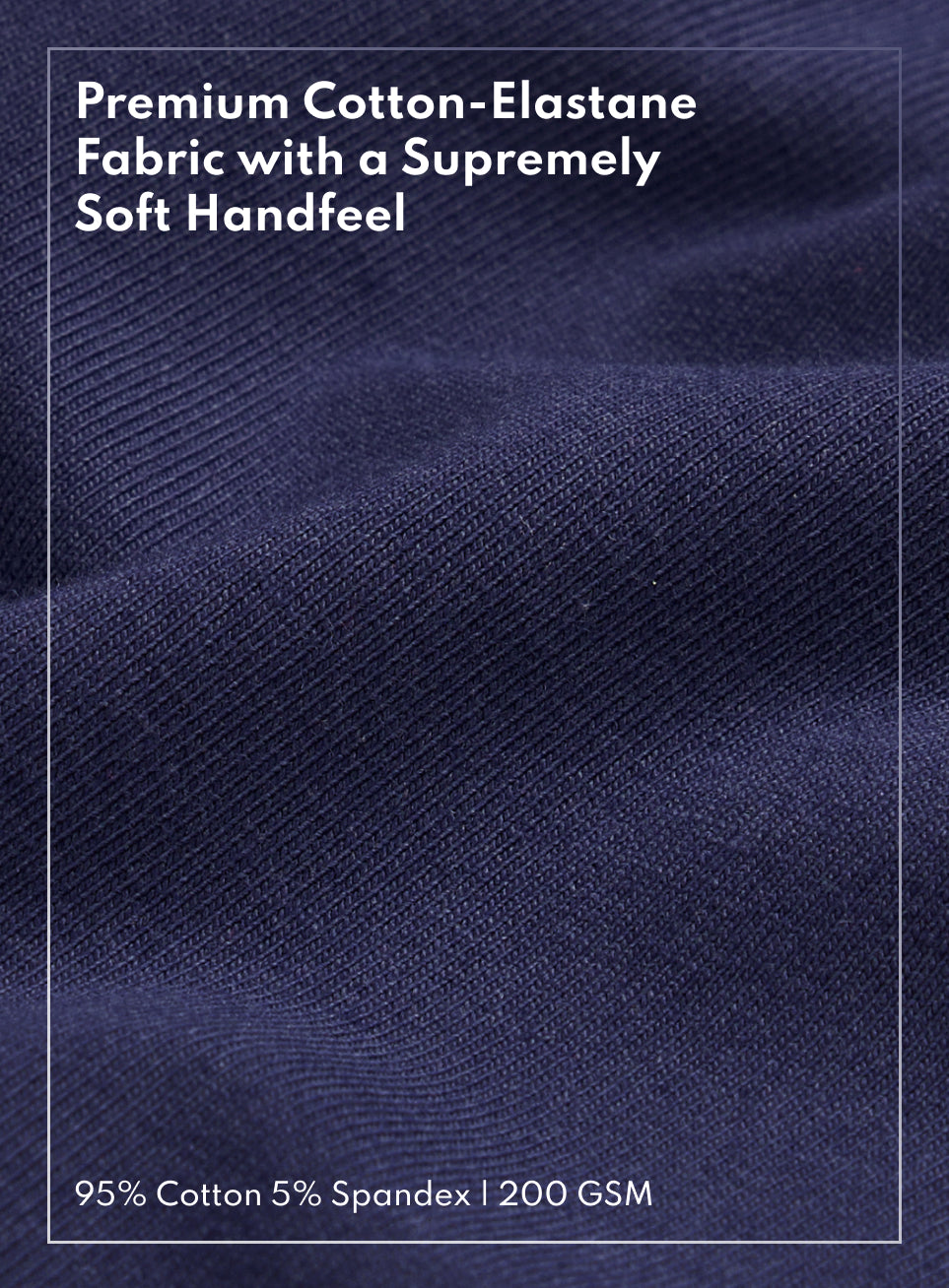 Men's Navy Soft Form Oversized T-shirt