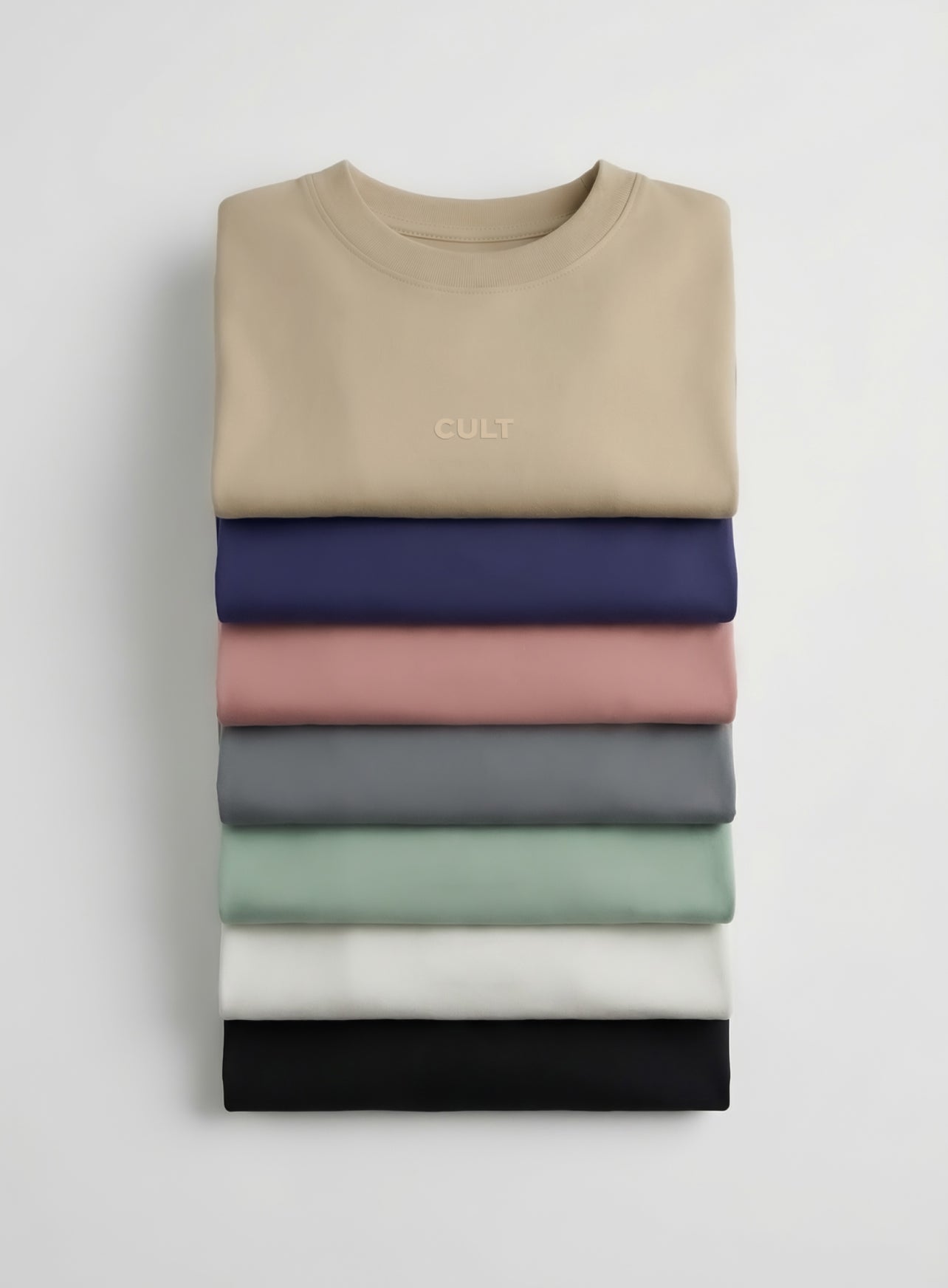 Men's Dark Grey Soft Form Oversized T-shirt