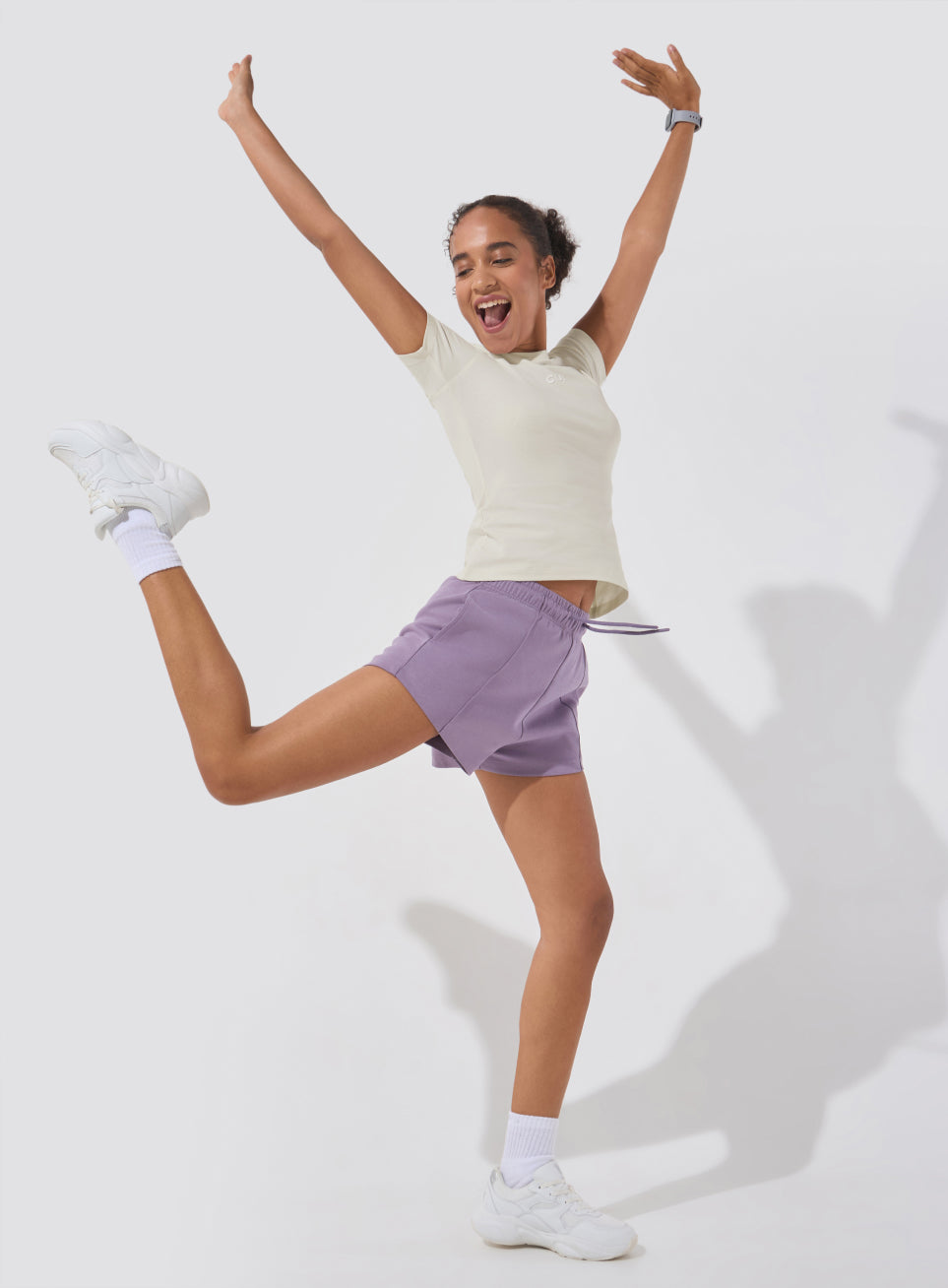 Women's Off-White Soft Form Snug T-shirt