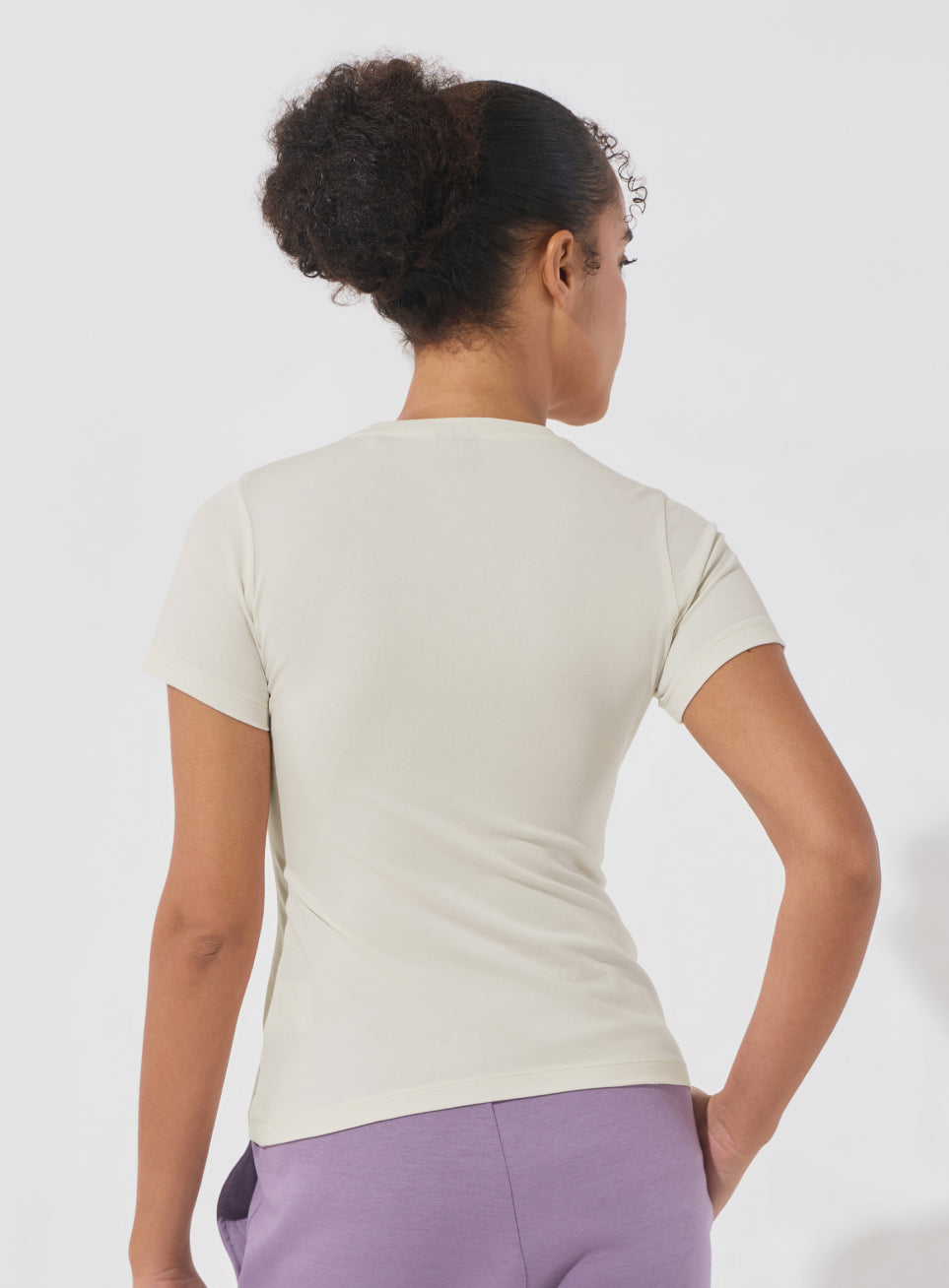 Women's Off-White Soft Form Snug T-shirt