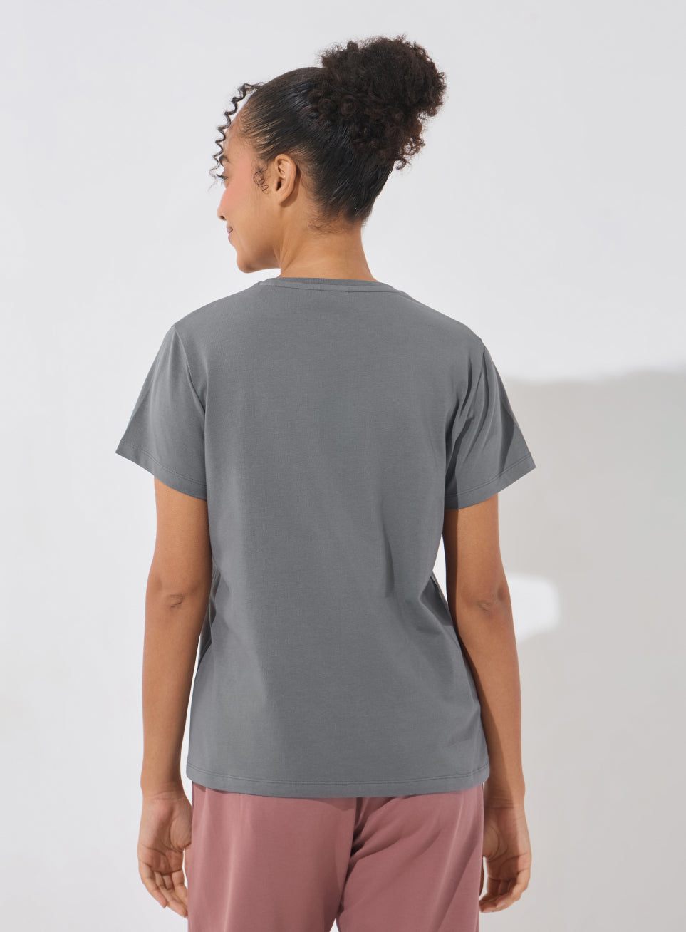 Women's Dark Grey Soft Form Classic T-shirt