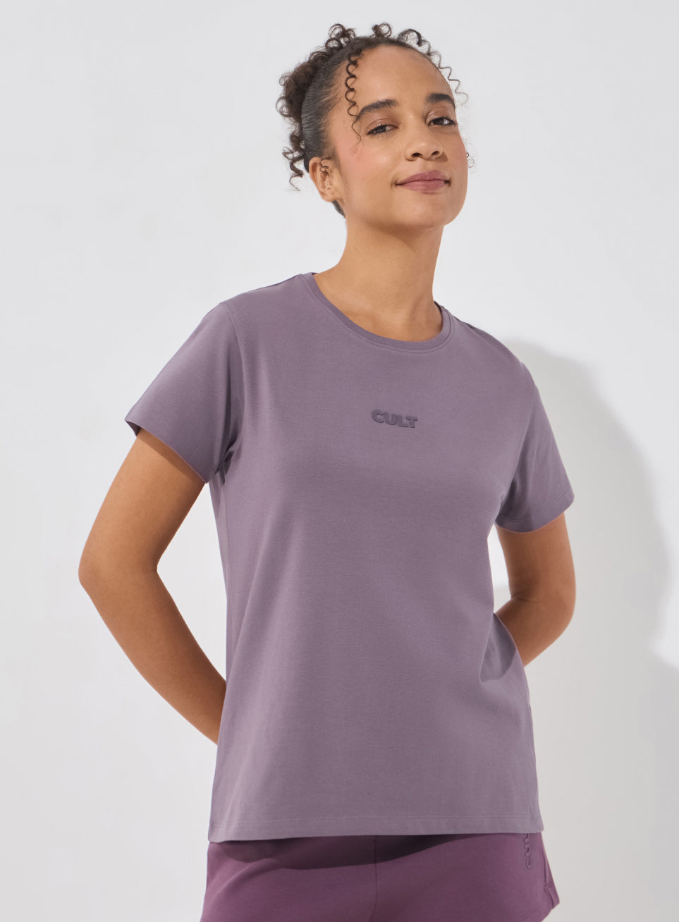 Women's Purple Soft Form Classic T-shirt