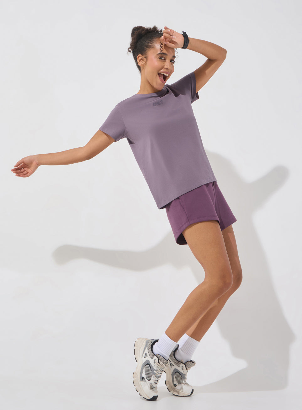 Women's Purple Soft Form Classic T-shirt