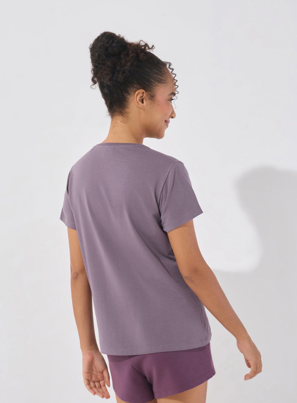 Women's Purple Soft Form Classic T-shirt