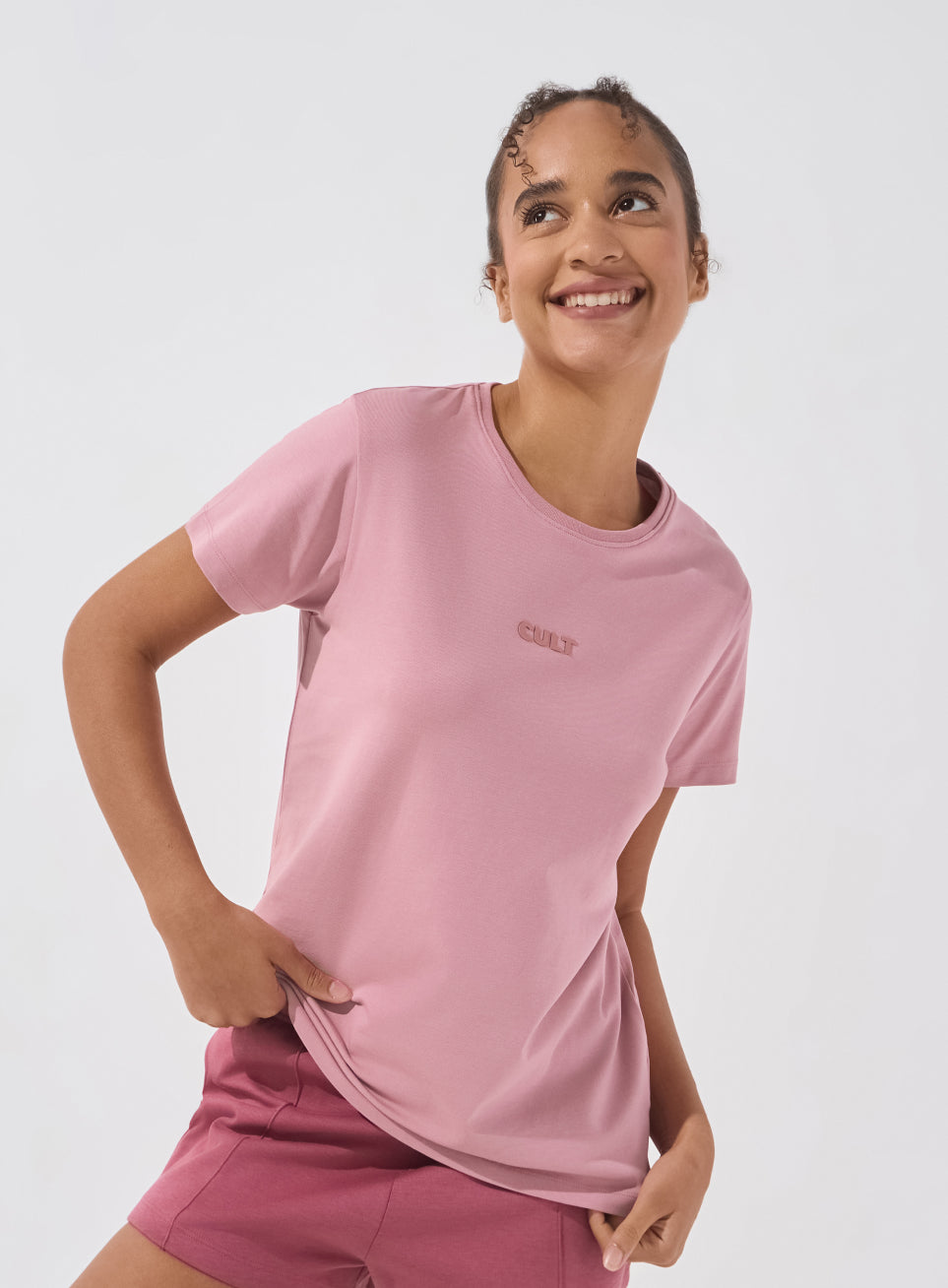 Women's Pink Soft Form Classic T-shirt