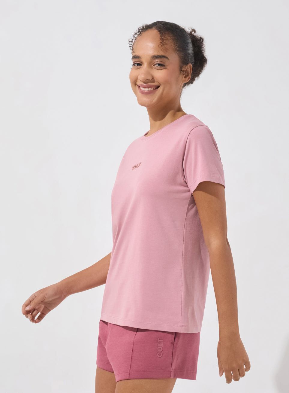 Women's Pink Soft Form Classic T-shirt