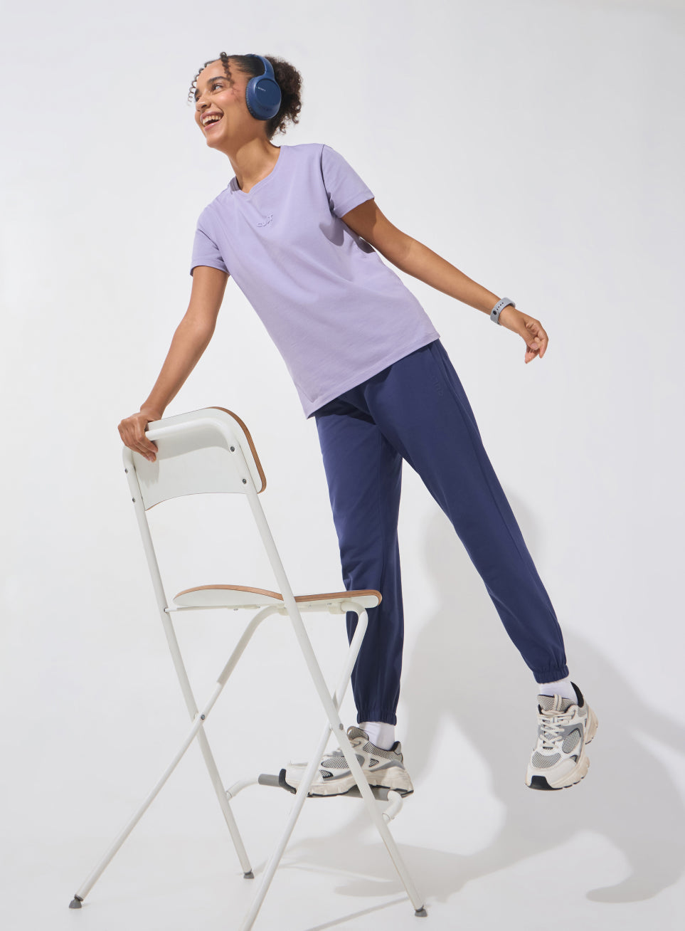 Women's Purple Soft Form Classic T-shirt