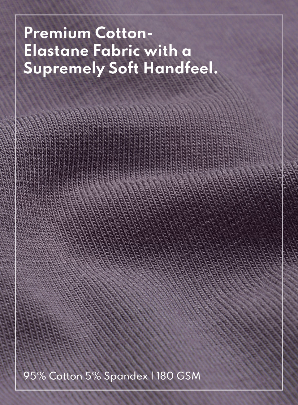 Women's Purple Soft Form V-Neck T-shirt