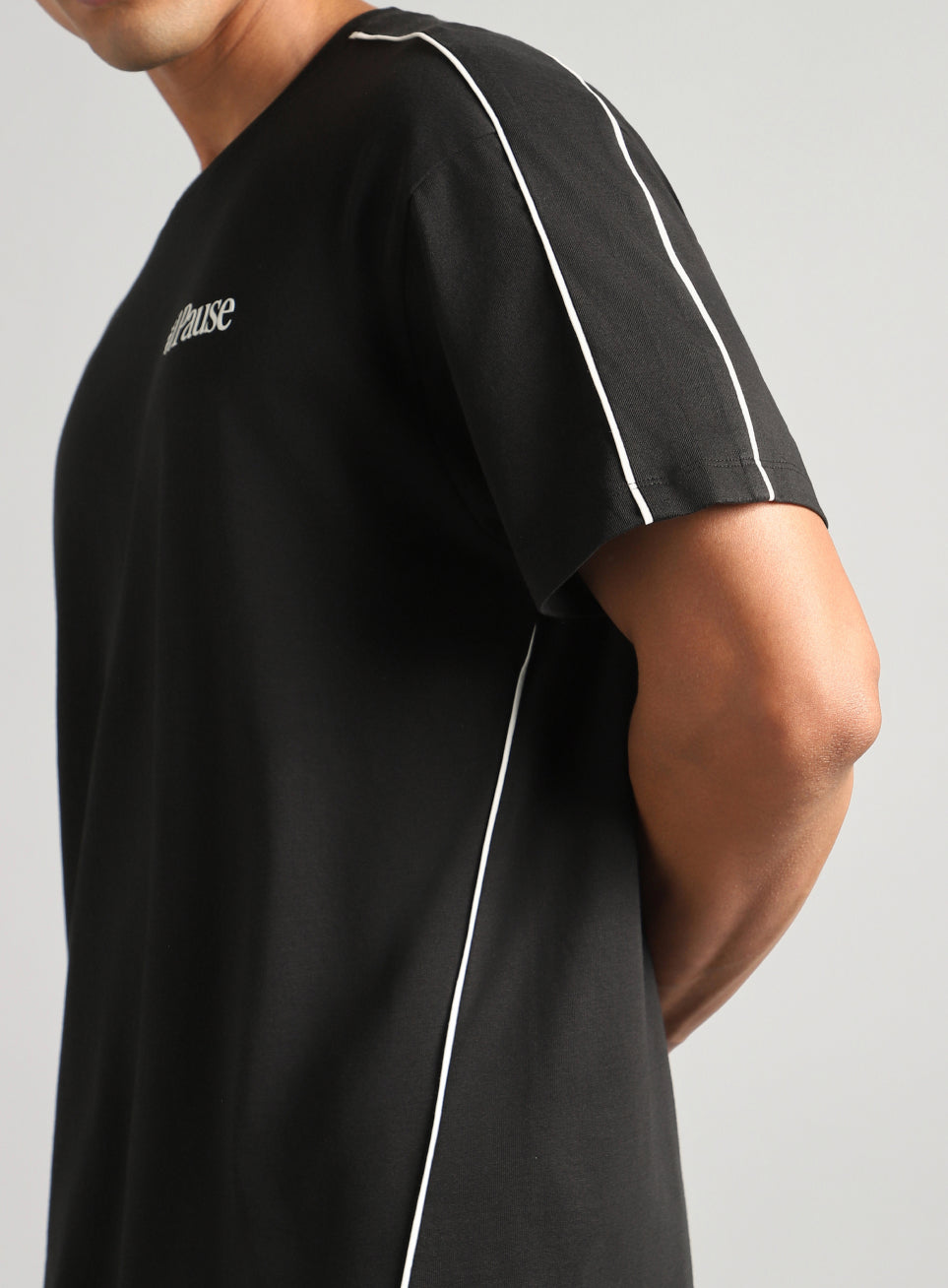 Men's Black Cult Athletic Relaxed Fit T-shirt
