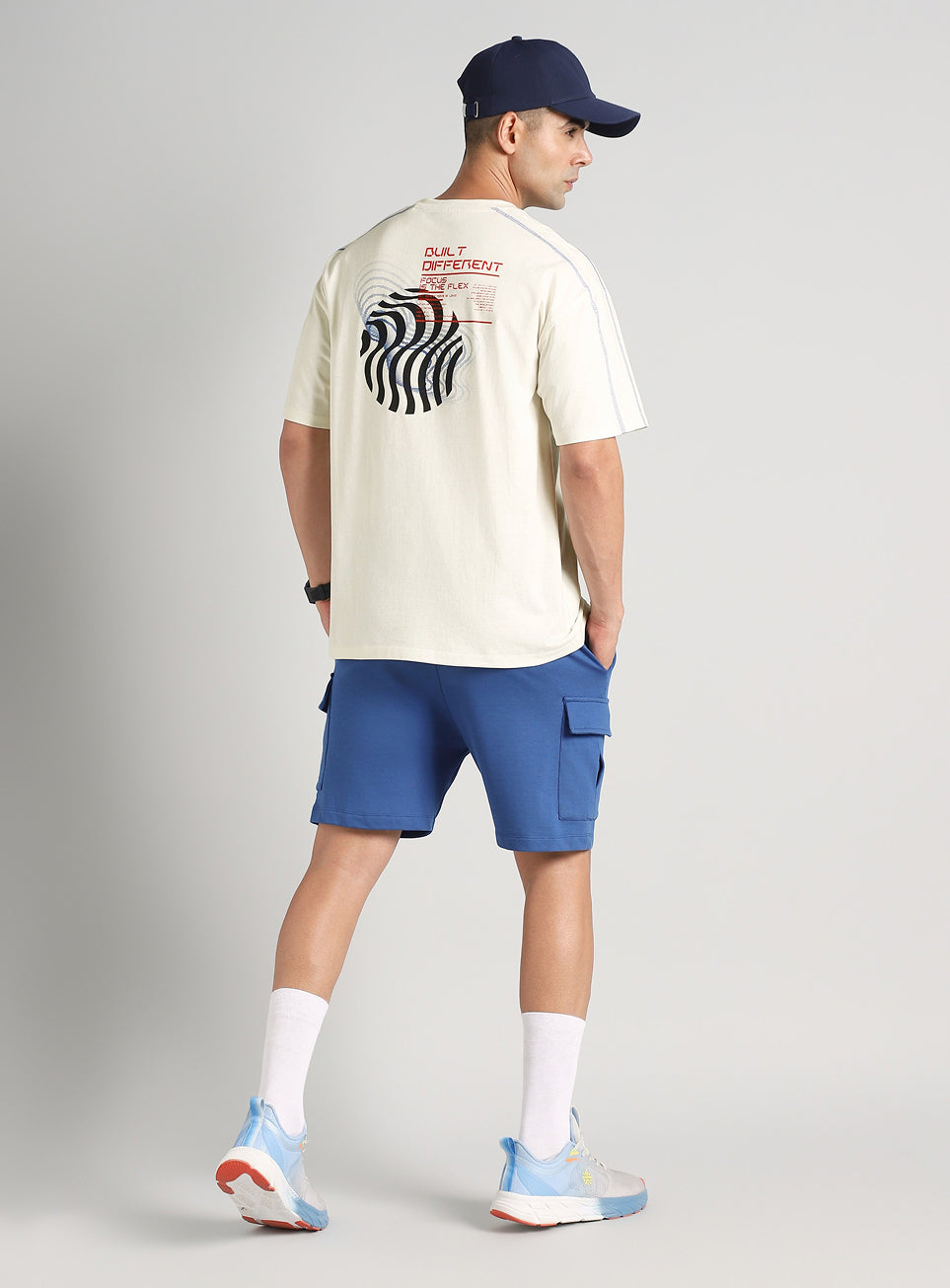 Men's Off White Built Different Oversized Fit T-shirt
