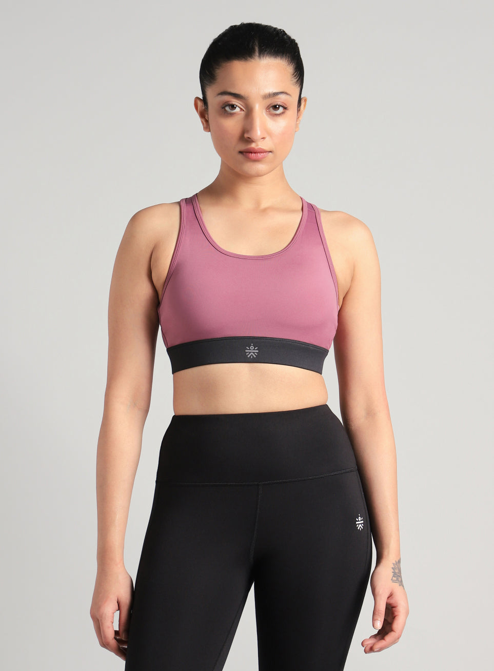 Women's Pink Run Forward High Support Bra