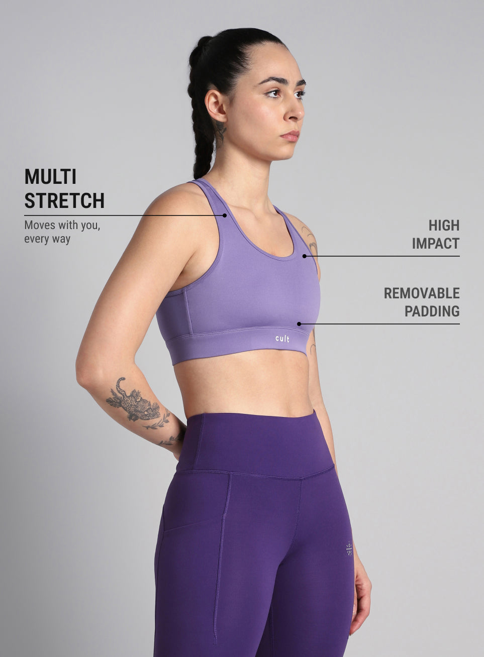 Women's Purple Training Champion Bra