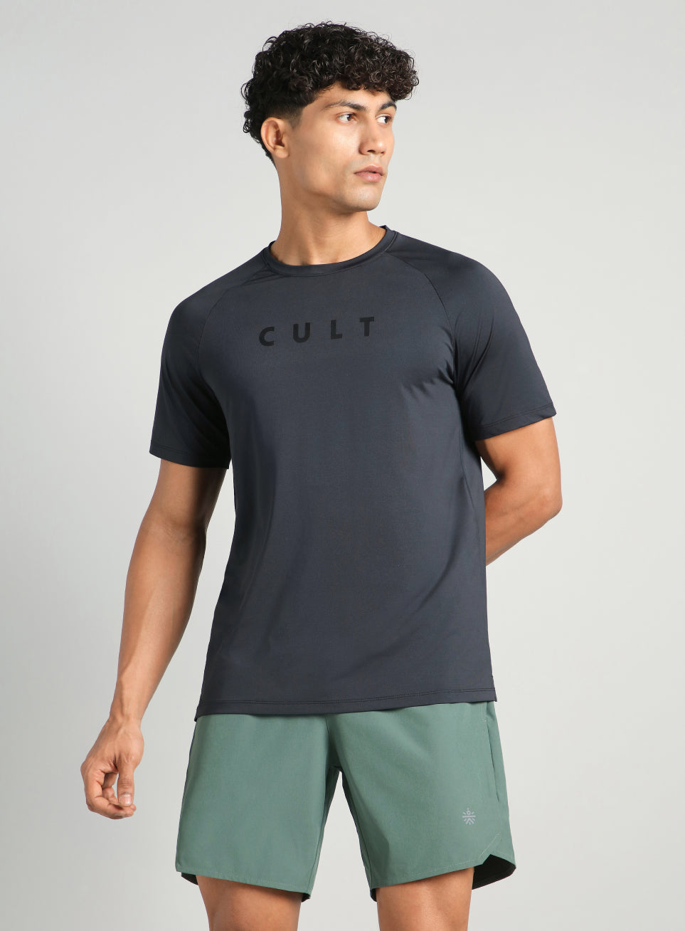 Men's Black Pro Run Athlete T-shirt