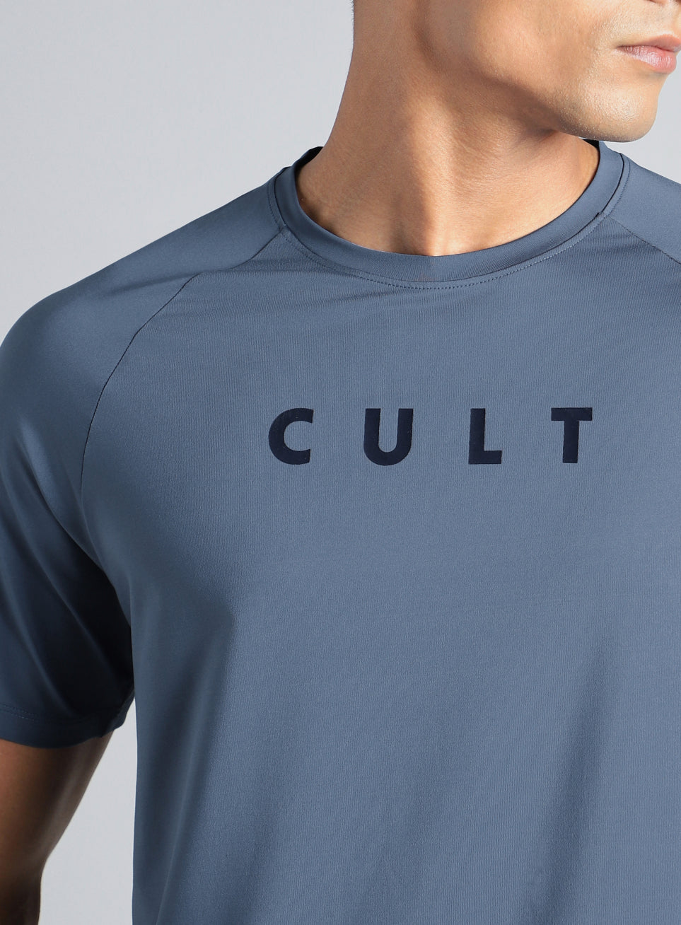 Men's Blue Pro Run Athlete T-shirt