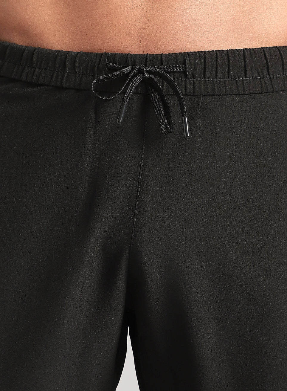 Men's Black Runner's Sprint Shorts