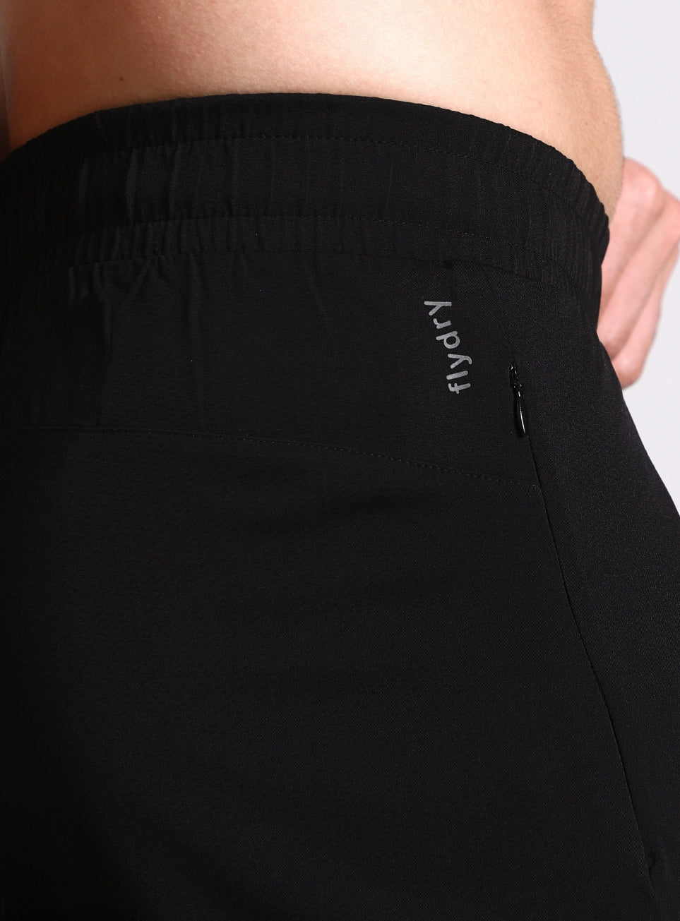 Men's Black High Impact Running Trackpants