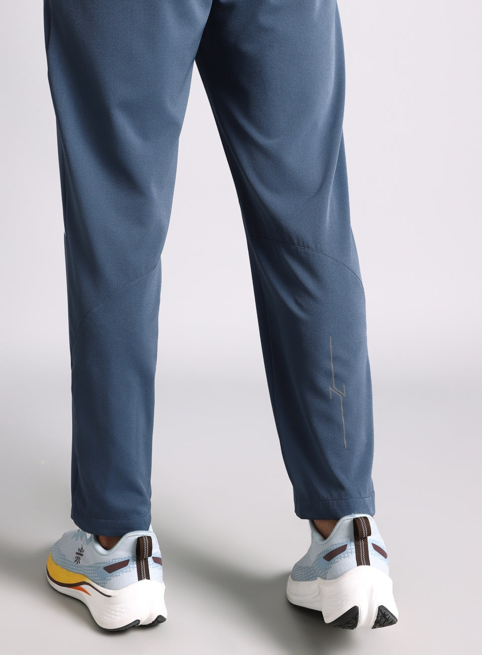 Men's Blue High Impact Running Trackpants