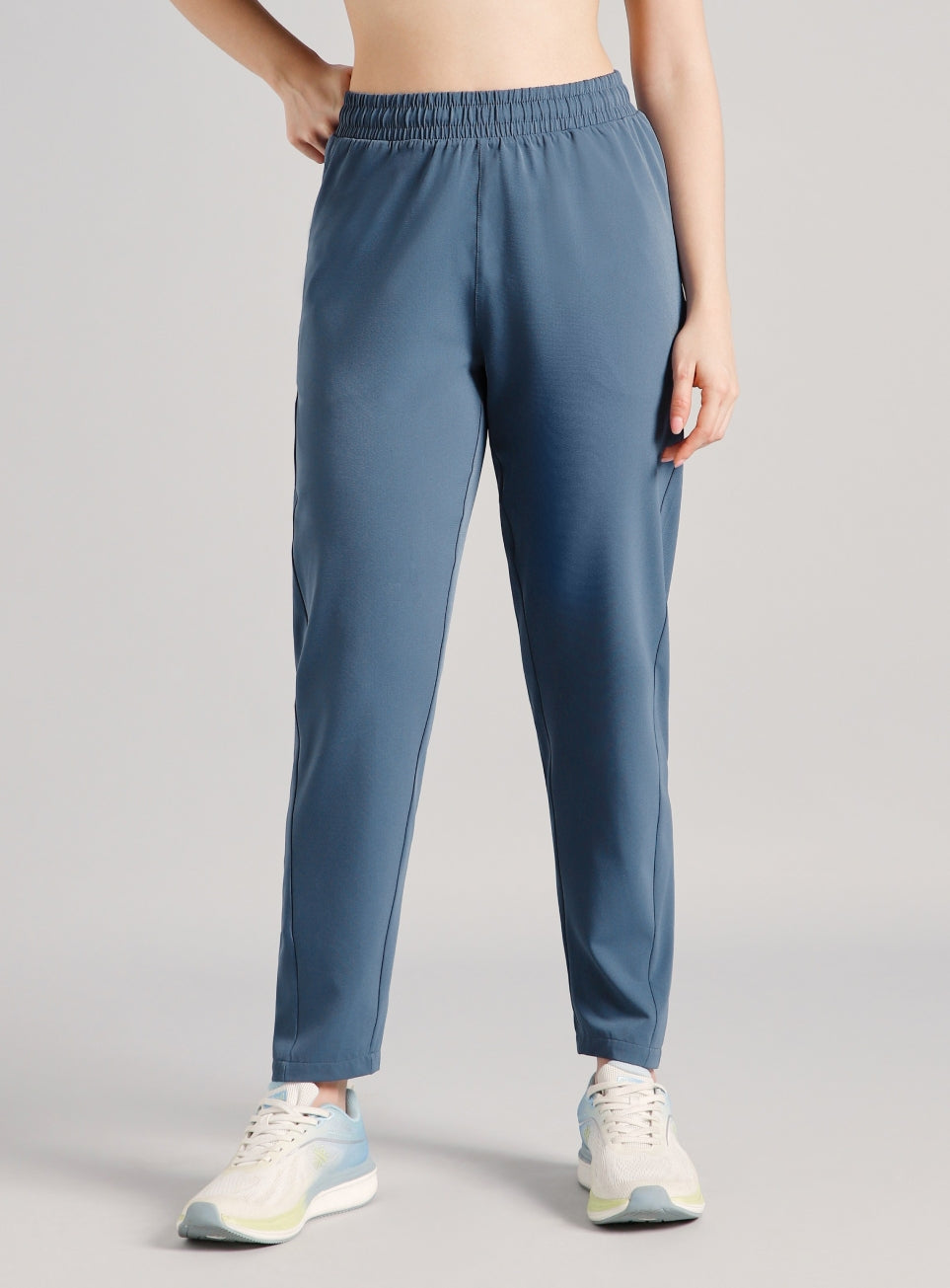 Women's Blue Pace Pro Running Trackpants
