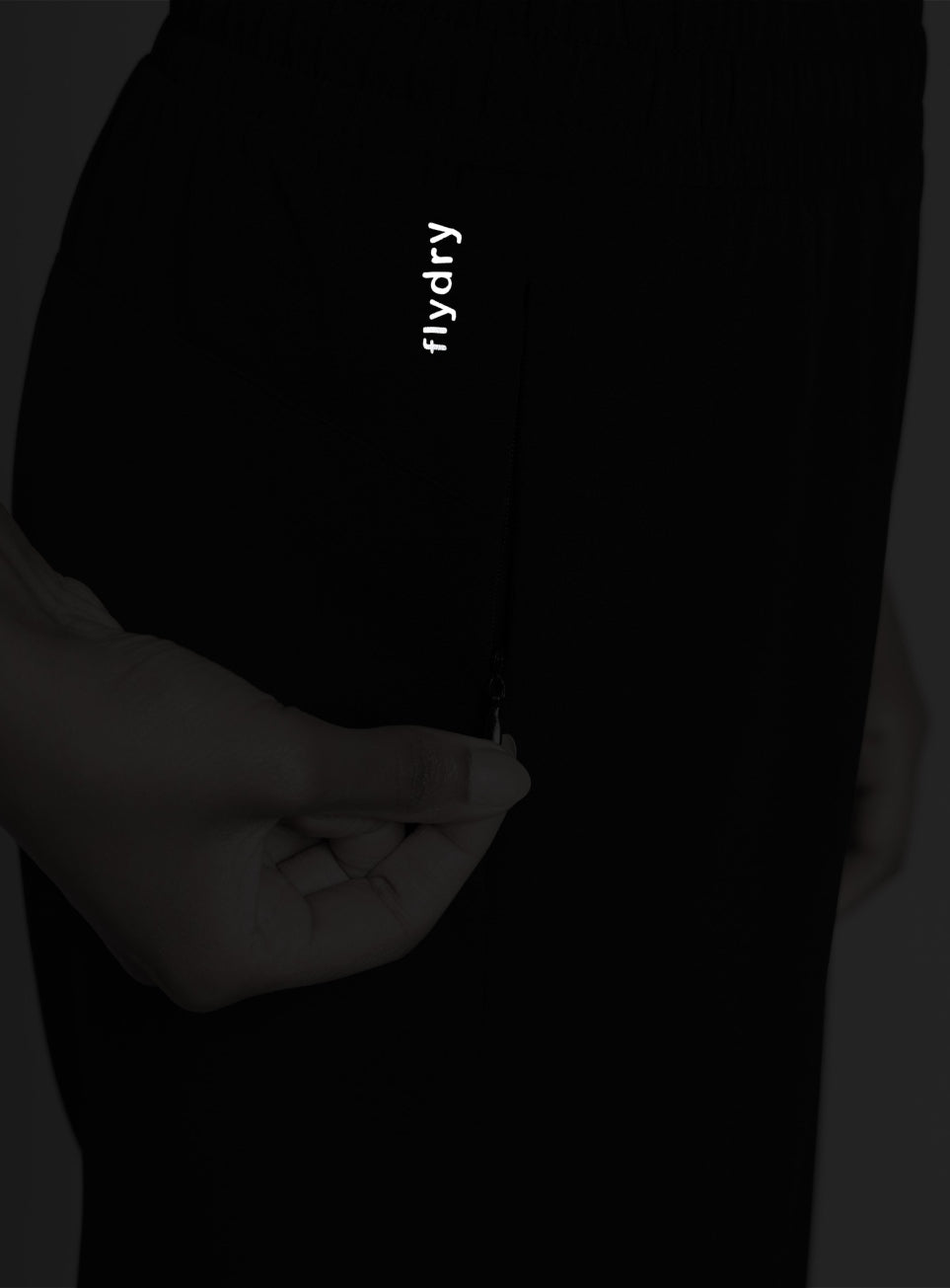 Women's Black Pace Pro Running Trackpants