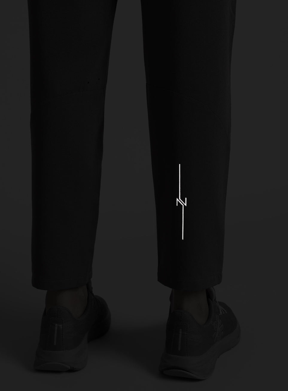 Women's Black Pace Pro Running Trackpants