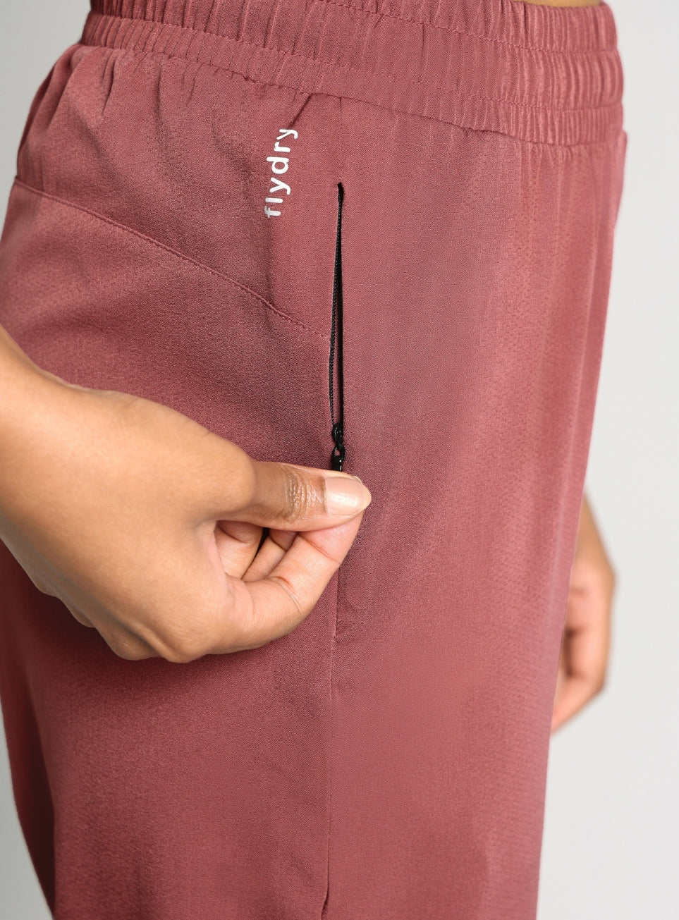 Women's Brown Pace Pro Running Trackpants