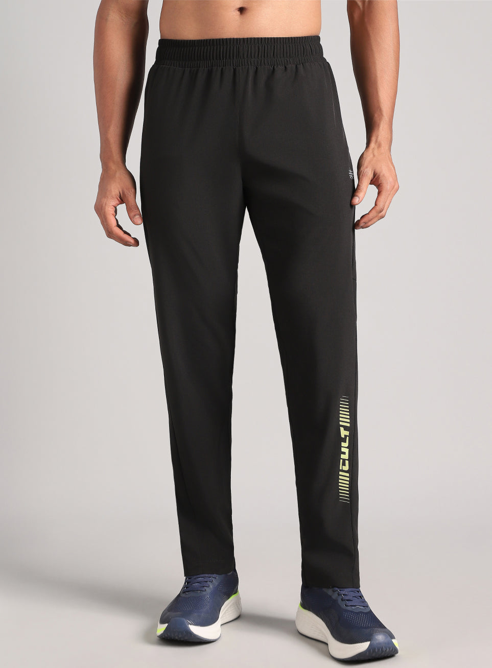 Men's Black Pro Movement Runner's Trackpants