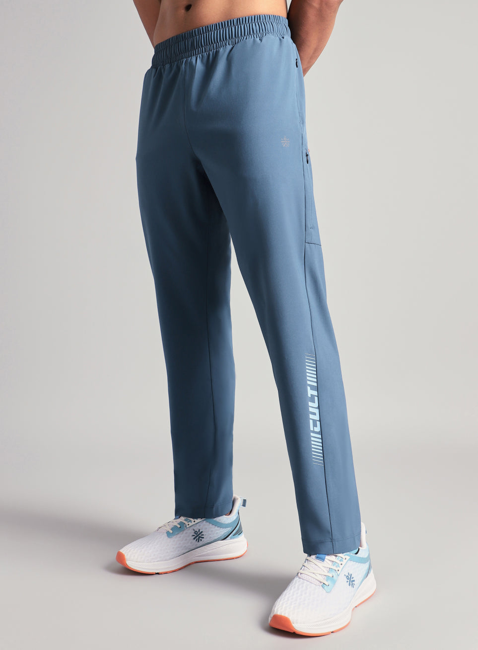 Men's Blue Pro Movement Runner's Trackpants