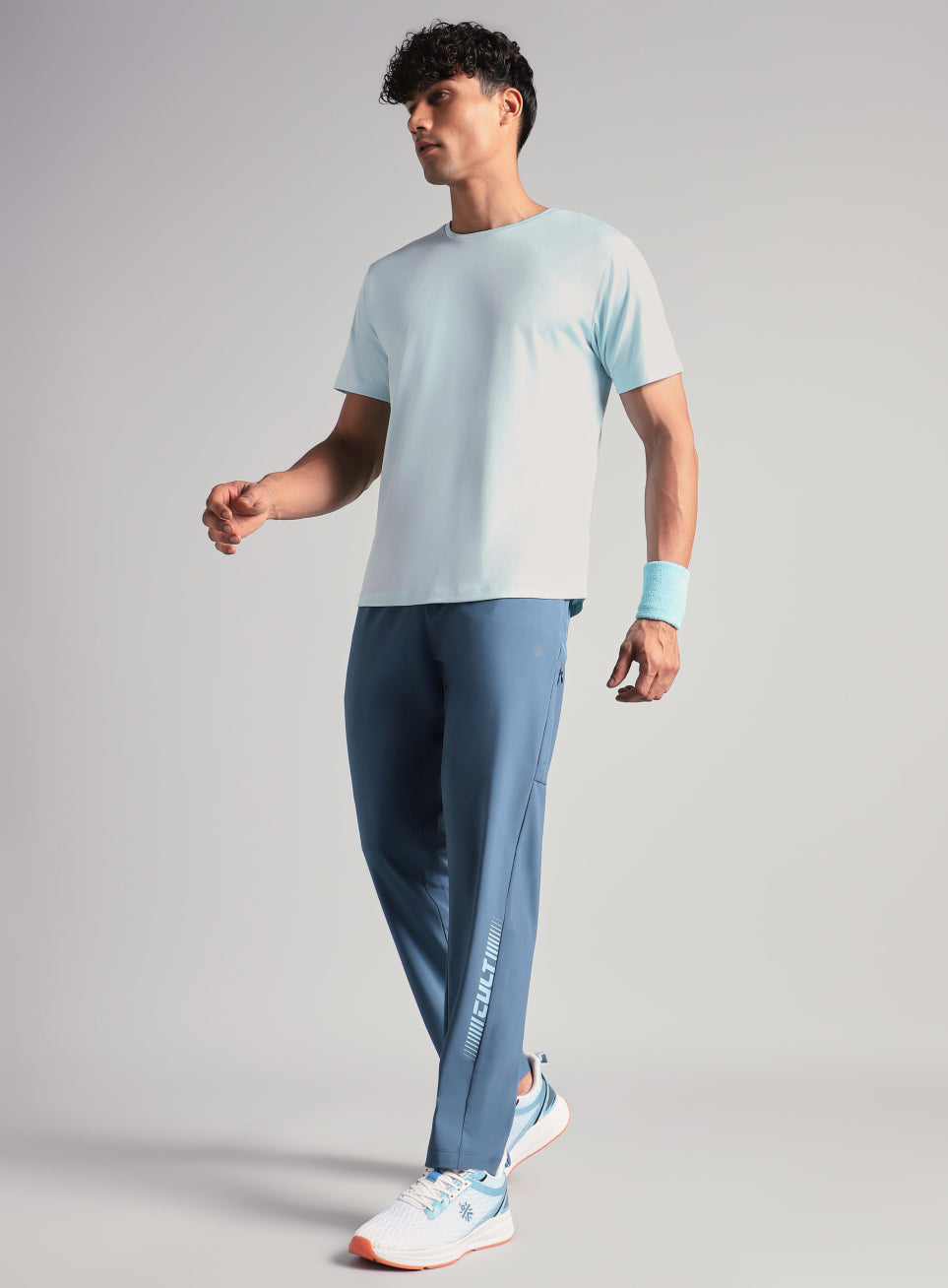 Men's Blue Pro Movement Runner's Trackpants