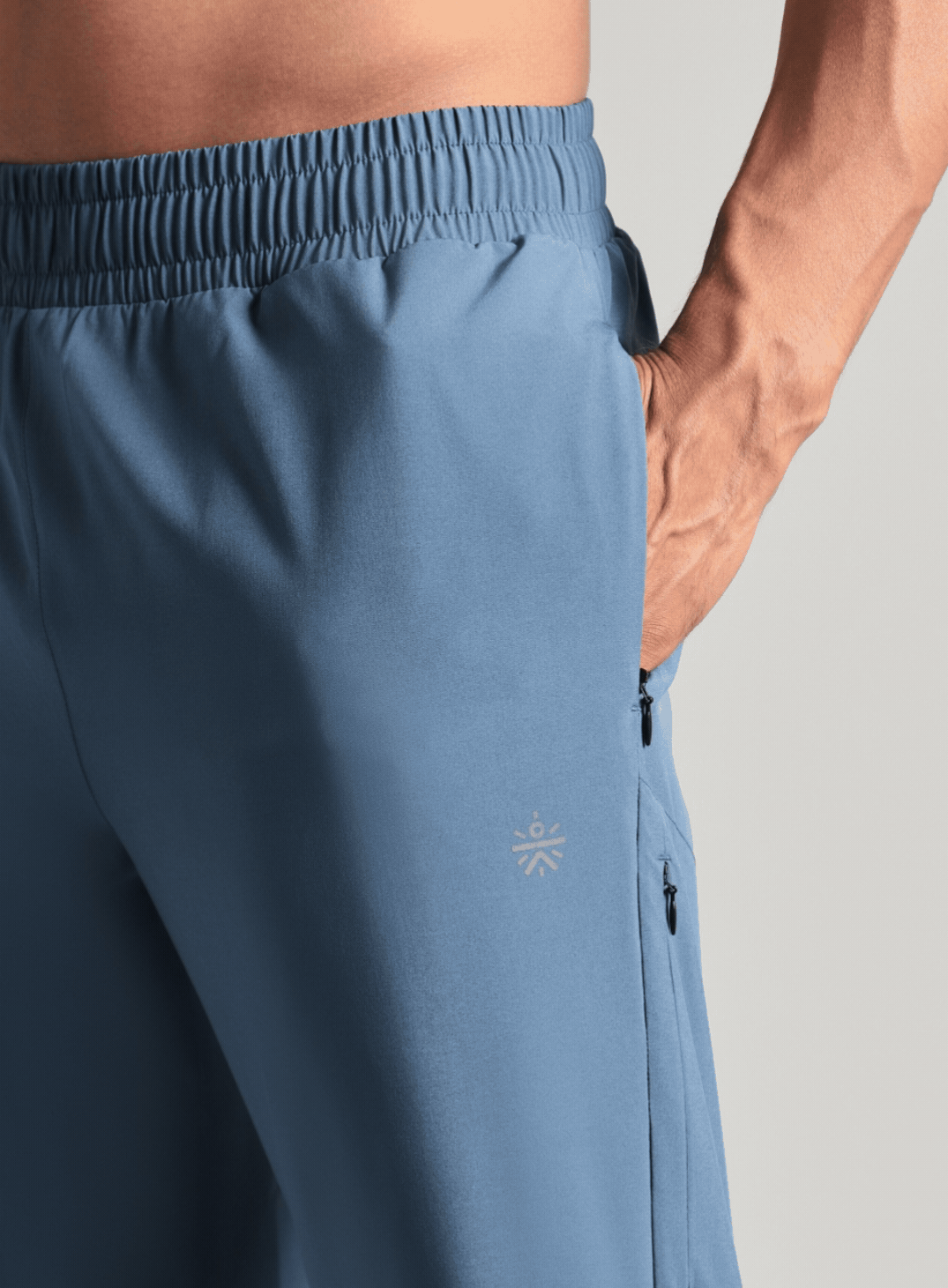 Men's Blue Pro Movement Runner's Trackpants