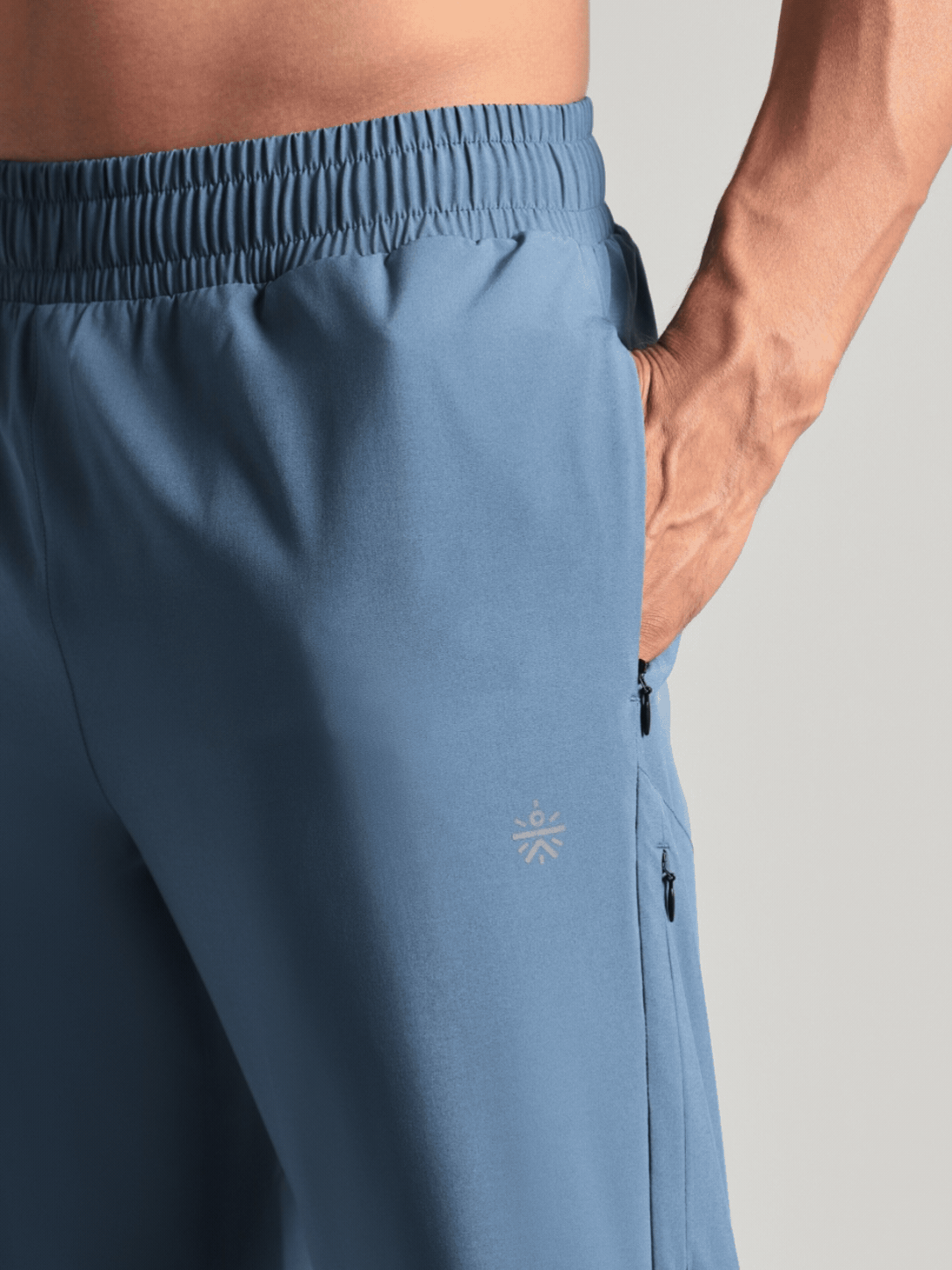 Men's Blue Pro Movement Runner's Trackpants