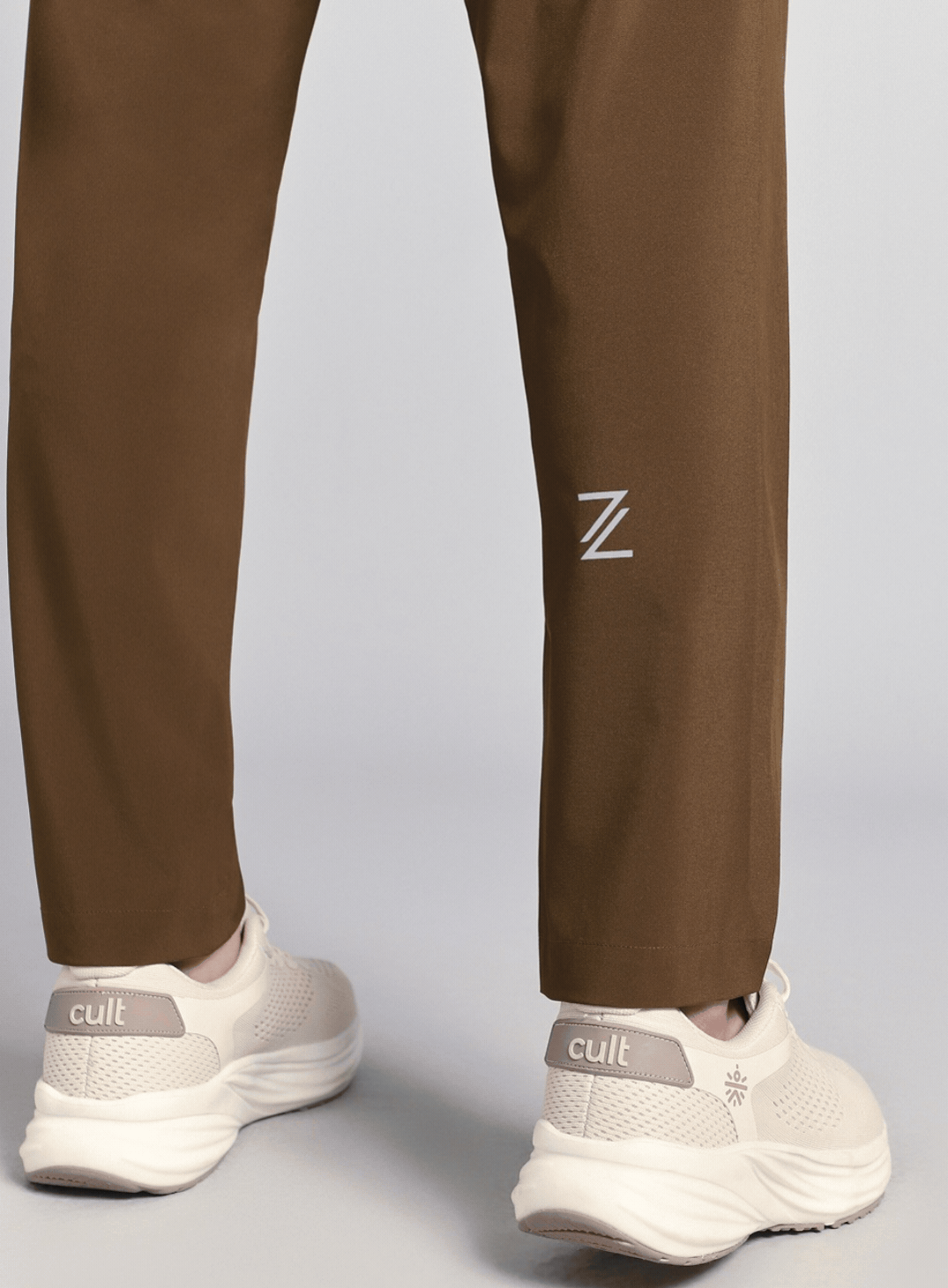 Men's Brown Pro Movement Runner's Trackpants