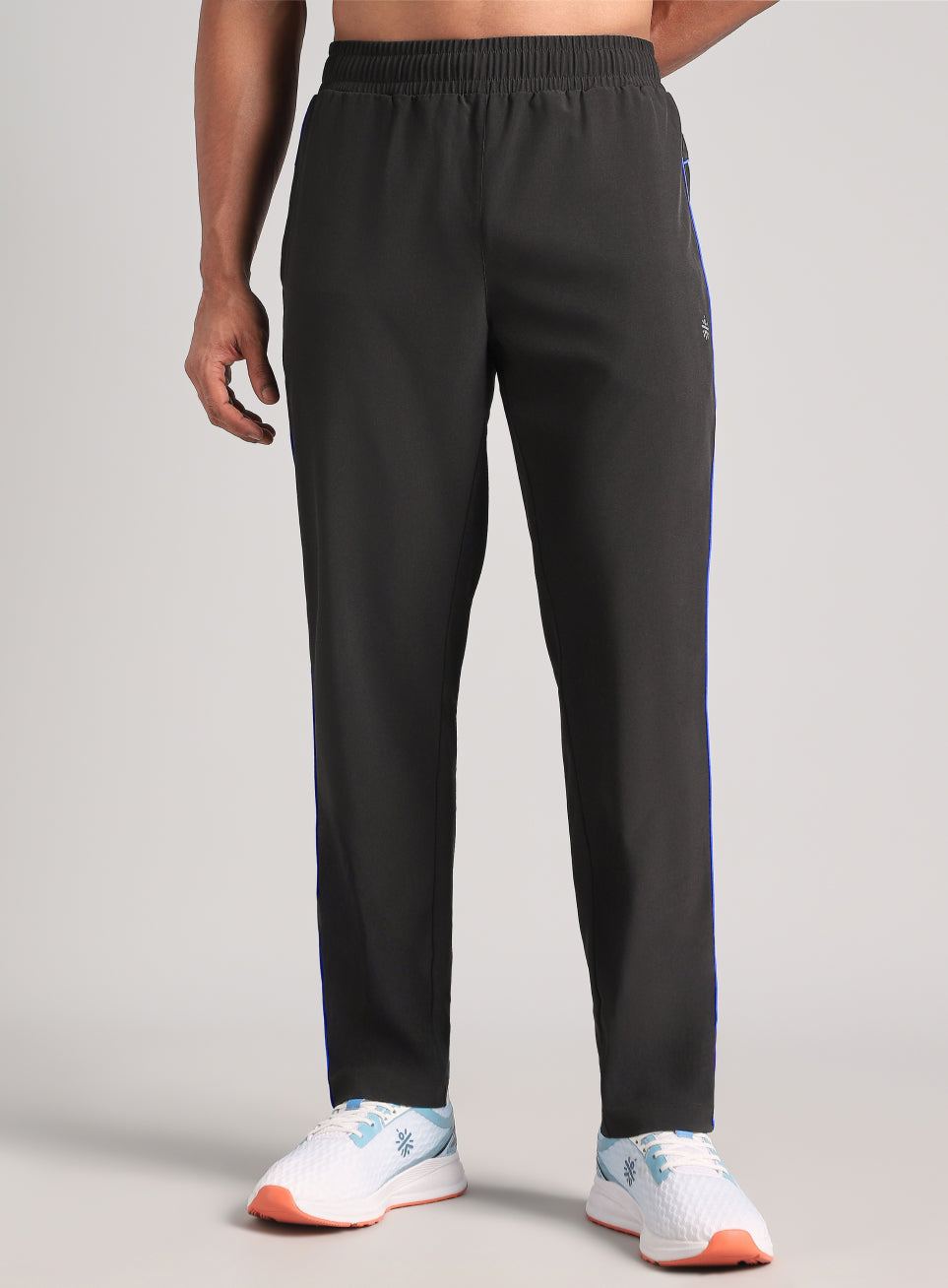 Men's Black Run Elevate Trackpants
