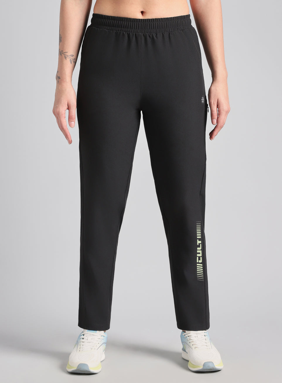Women's Black Speed Flex Trackpant