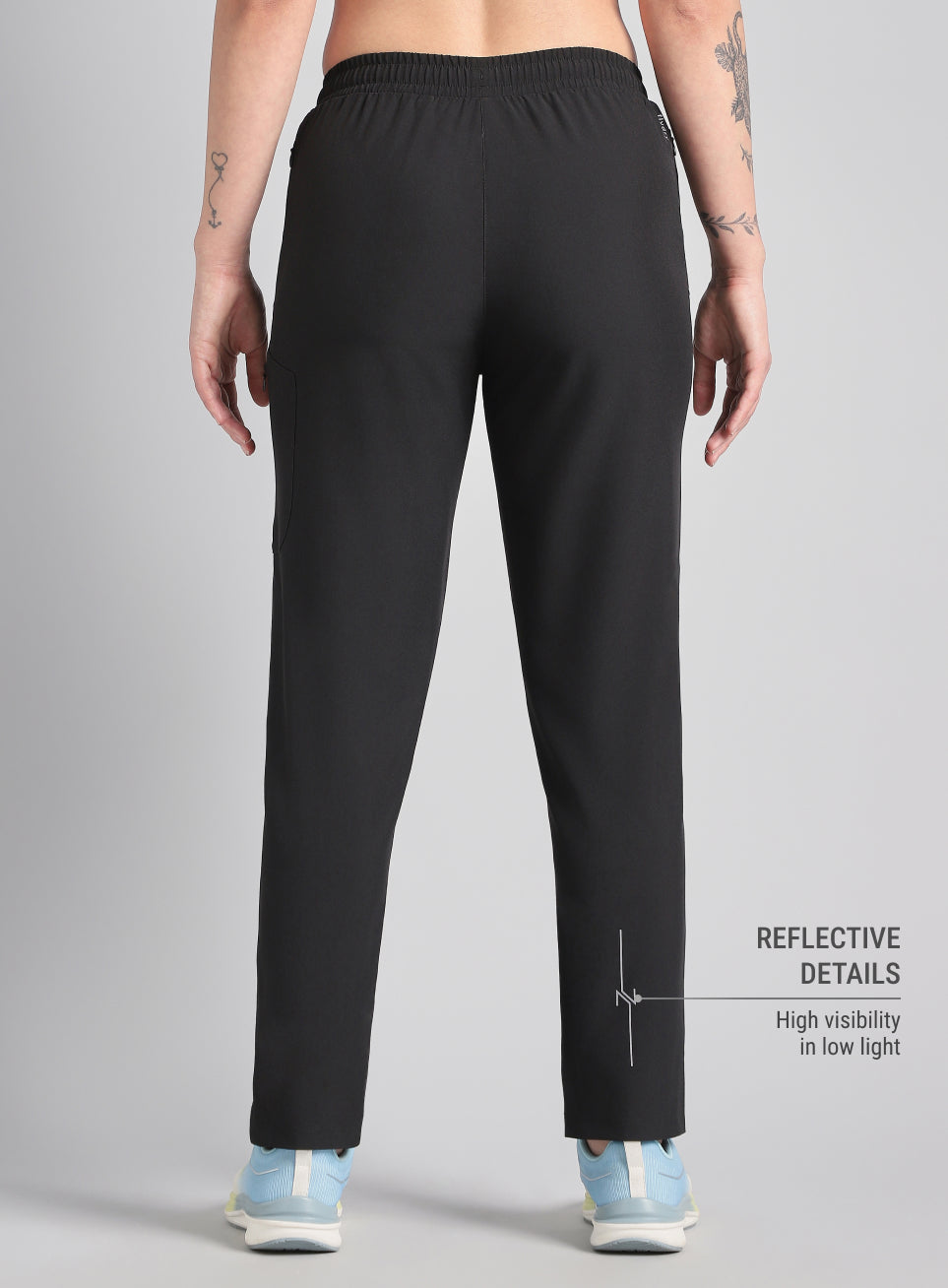 Women's Black Speed Flex Trackpant