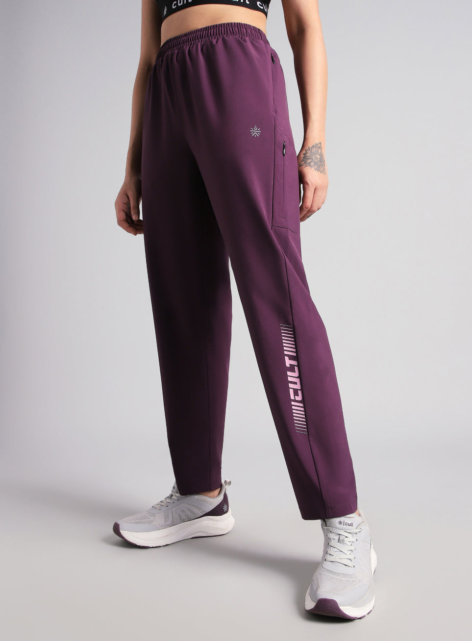Women's Wine Speed Flex Trackpants