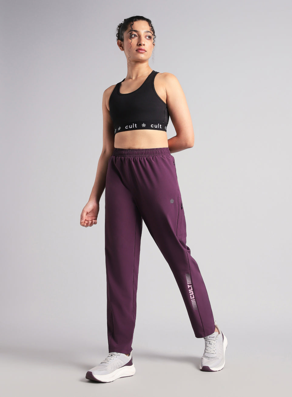 Women's Wine Speed Flex Trackpants