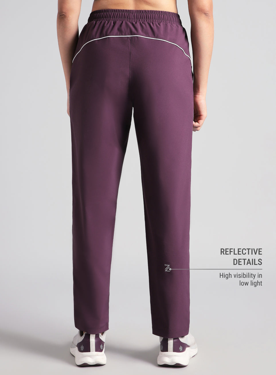 Women's Wine Sprint Trackpants