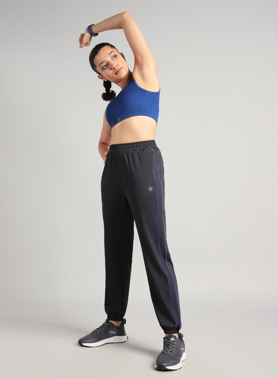 Women's Black Running Pro Joggers