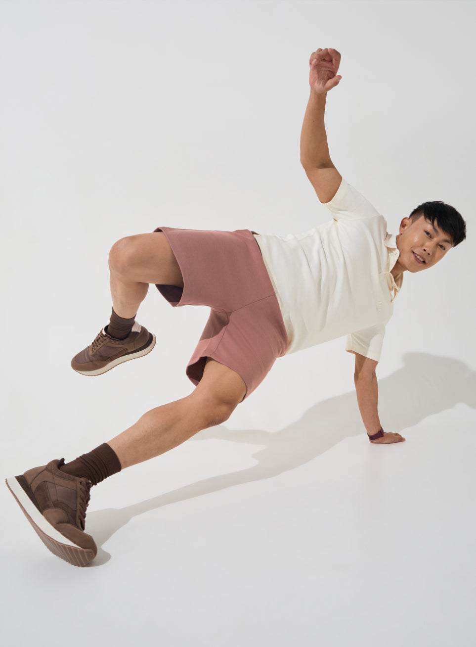 Men's Brown Ultra Luxe Classic Shorts