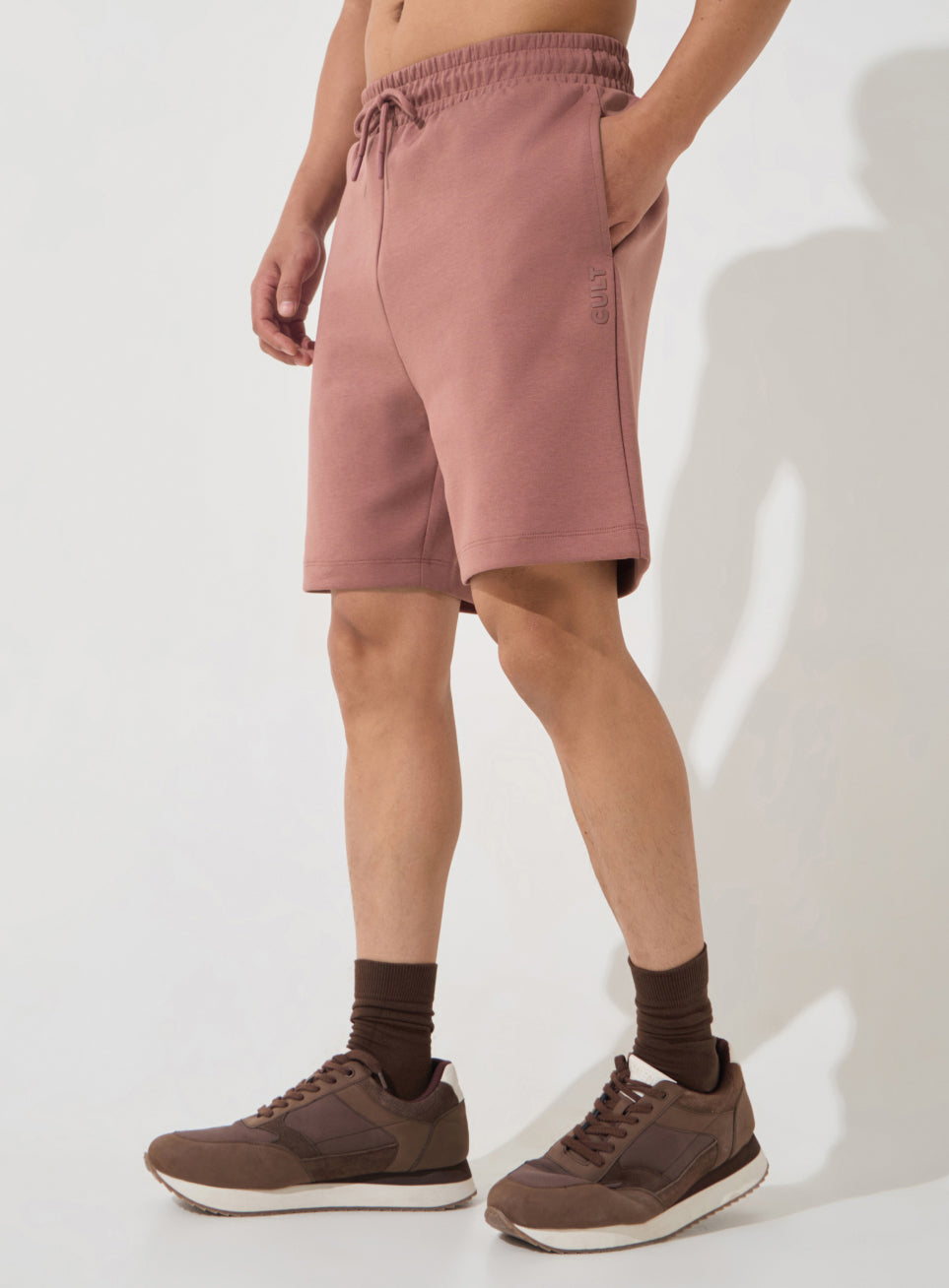 Men's Brown Ultra Luxe Classic Shorts
