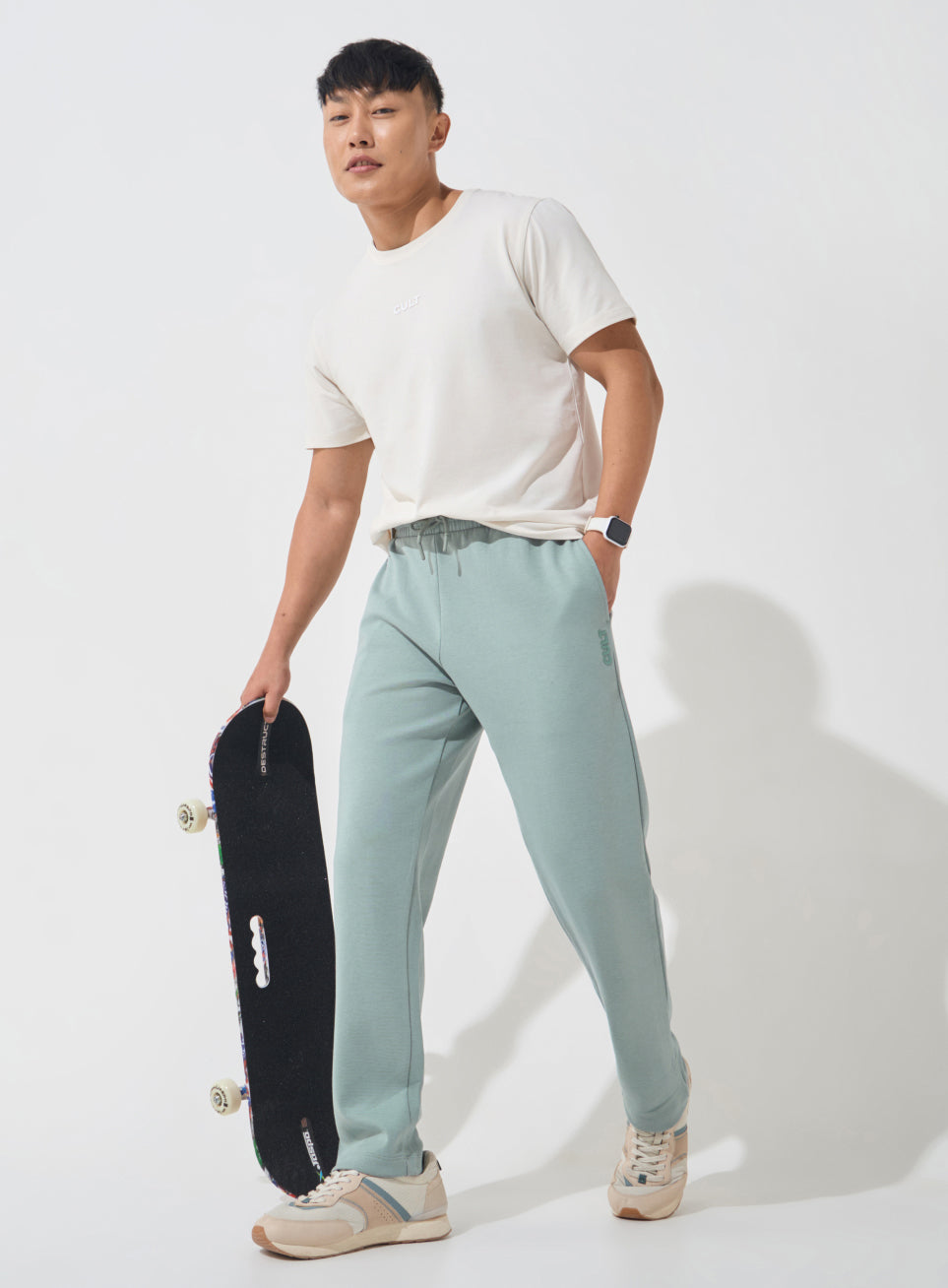 Men's Green Ultra Luxe Classic Trackpants