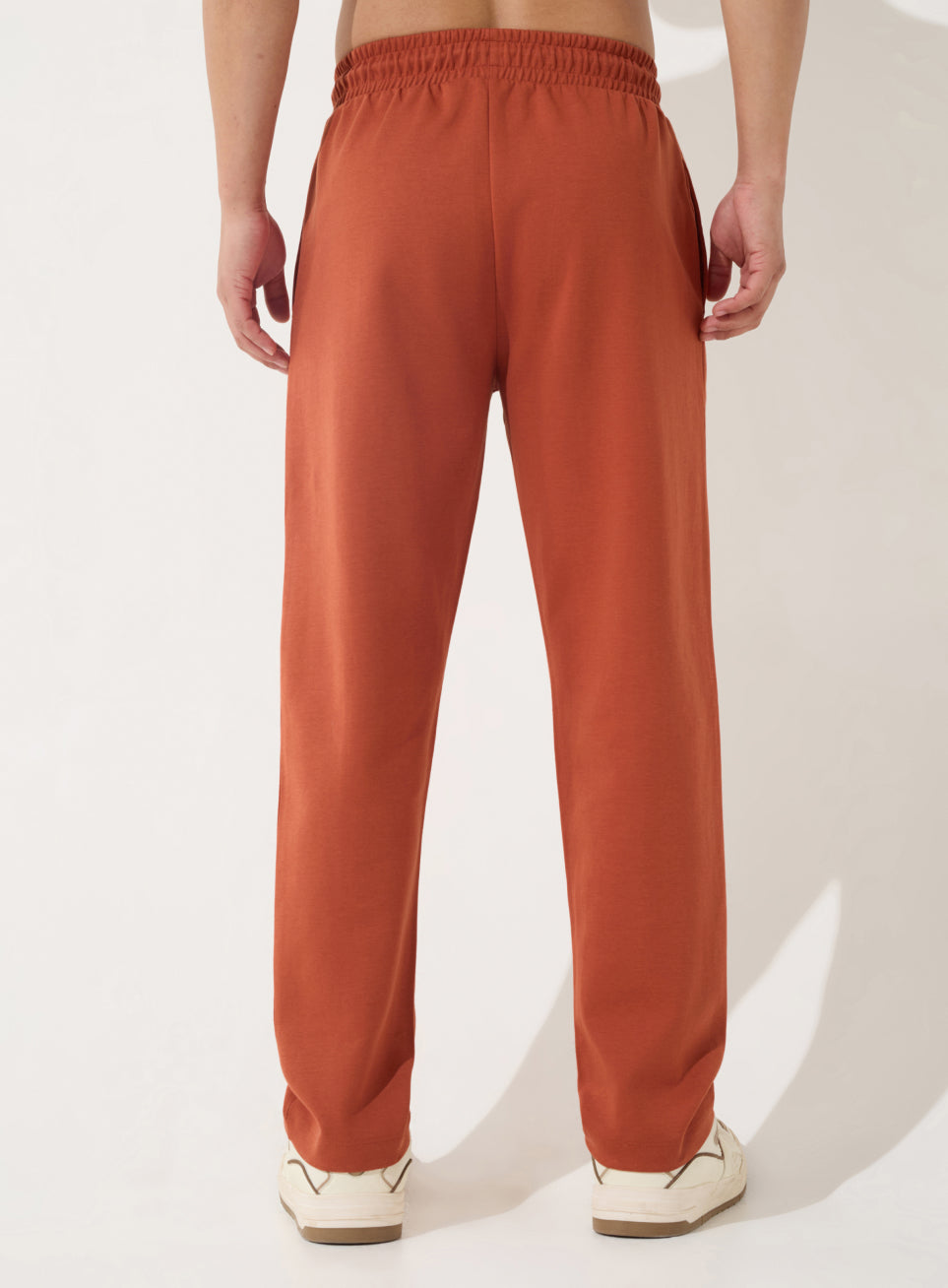 Men's Rust Ultra Luxe Tailored Trackpants