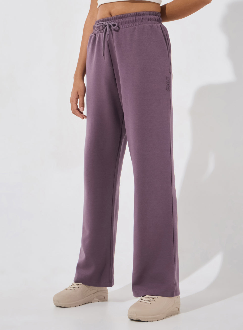 Women's Wine Ultra Luxe Classic Trackpants