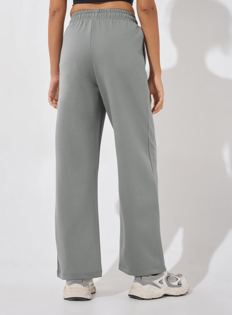 Women's Grey Ultra Luxe Classic Trackpants