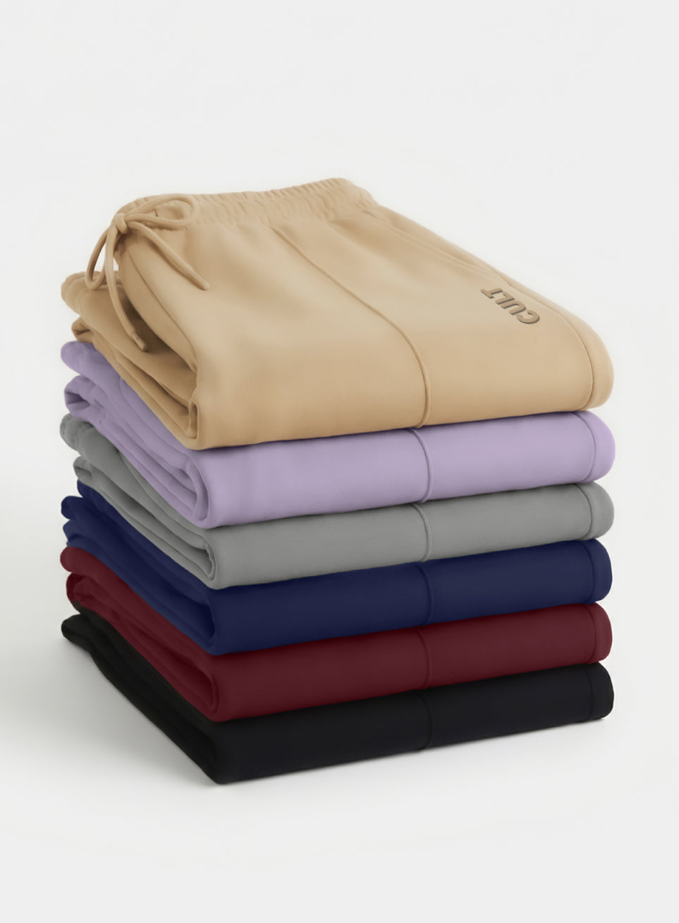 Women's Beige Ultra Luxe Tailored Trackpants