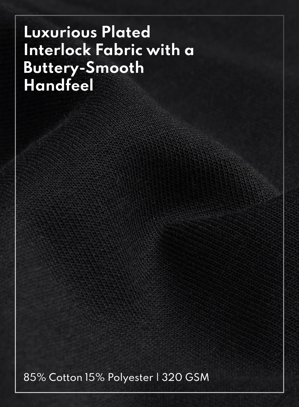 Men's Black Ultra Luxe Classic Trackpants