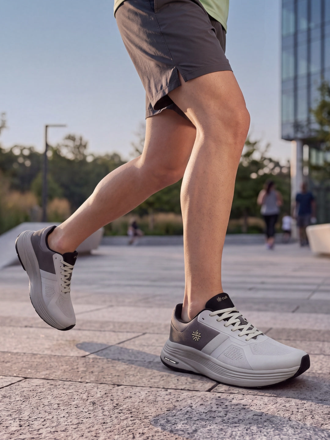 cult Men's MotionGrid Running Shoes - Grey